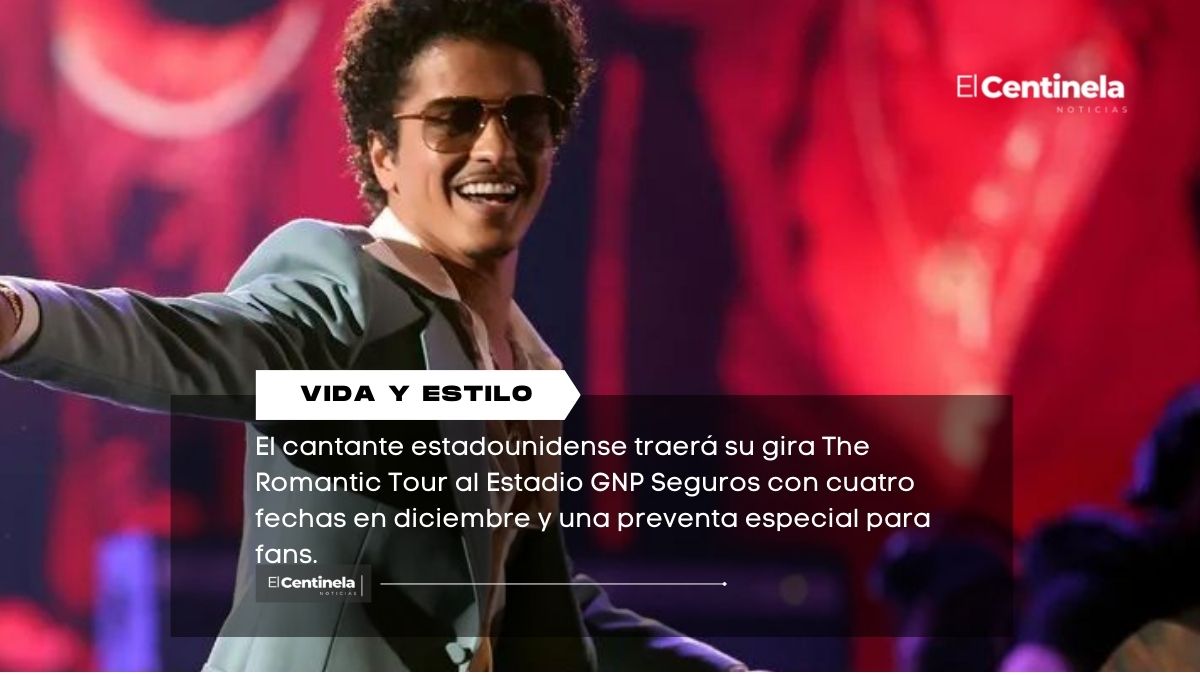 Bruno Mars anuncia conciertos en México en 2026: fecha, boletos, precios y más