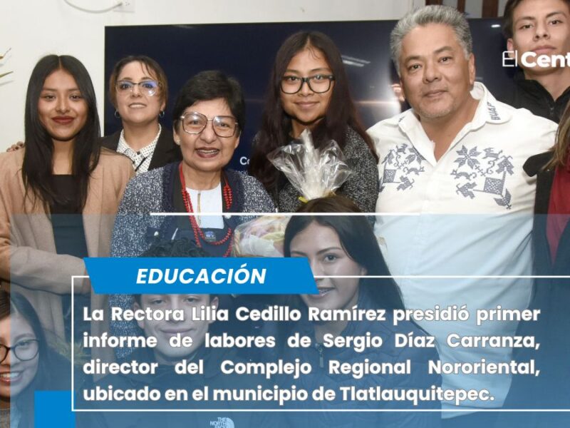 Contribuye Complejo Regional Nororiental al desarrollo local y estatal: Rectora Lilia Cedillo