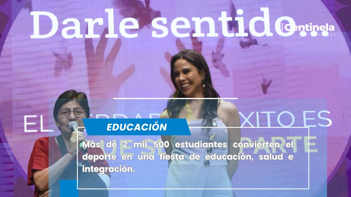 Más de 2 mil 500 estudiantes convierten el deporte en una fiesta de educación, salud e integración