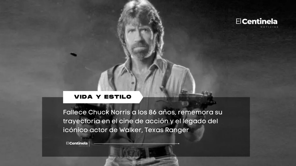 Muere Chuck Norris a los 86 años: legado de una leyenda del cine y las artes marciales