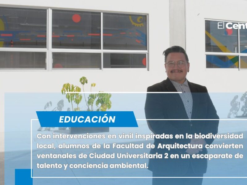 Estudiantes BUAP plasman creatividad en edificios de CU2
