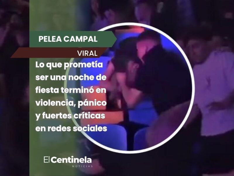 Pelea campal estallara entre asistentes y derivara en agresiones directas en concierto de Grupo Firme
