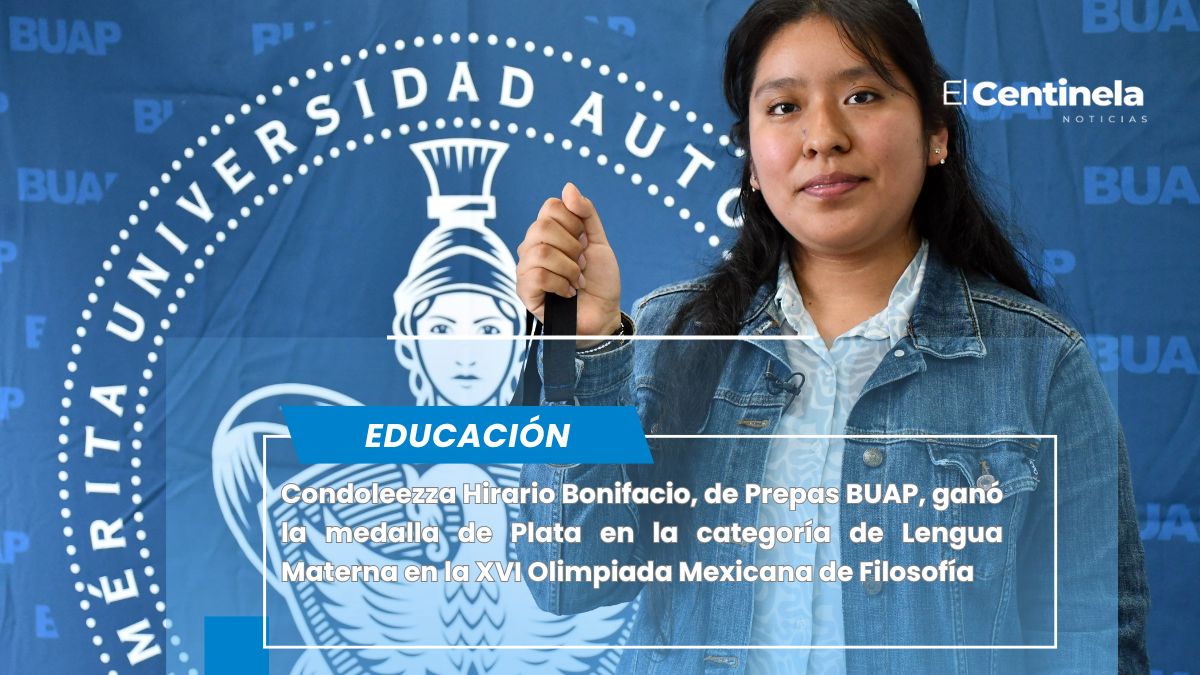 Condoleezza Hirario Bonifacio, estudiante BUAP, se lleva la plata en Olimpiada Nacional de Filosofía