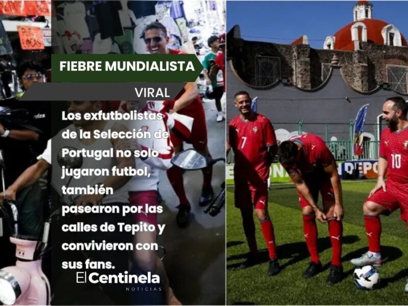 México vs Portugal: Leyendas Visitan Tepito para Jugar ‘Cascarita’ en el Maracaná de la CDMX