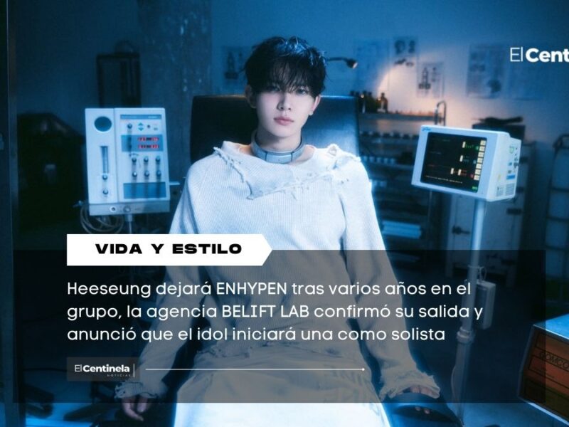 Heeseung deja ENHYPEN: BELIFT LAB confirma su salida y revela que iniciará como solista