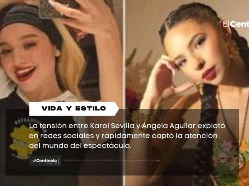 "Ya olvídalo, preciosa": Karol Sevilla se 'burla' de Ángela Aguilar con un rezo tras pelea en redes sociales