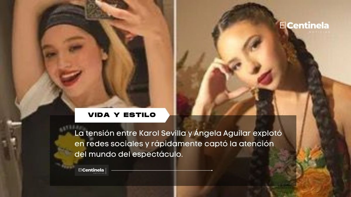 "Ya olvídalo, preciosa": Karol Sevilla se 'burla' de Ángela Aguilar con un rezo tras pelea en redes sociales