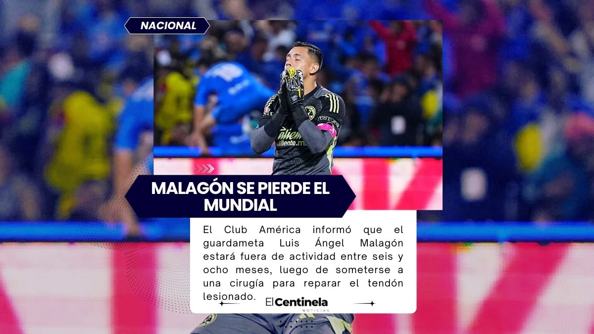 ¡OFICIAL! Malagón se pierde el Mundial 2026; recuperación será de entre 6 y 8 meses