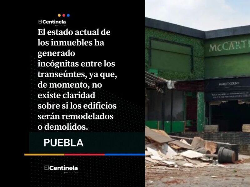 ¡Adiós vaquero! El emblemático McCarthy’s de la Juárez y negocios aledaños lucen en ruinas