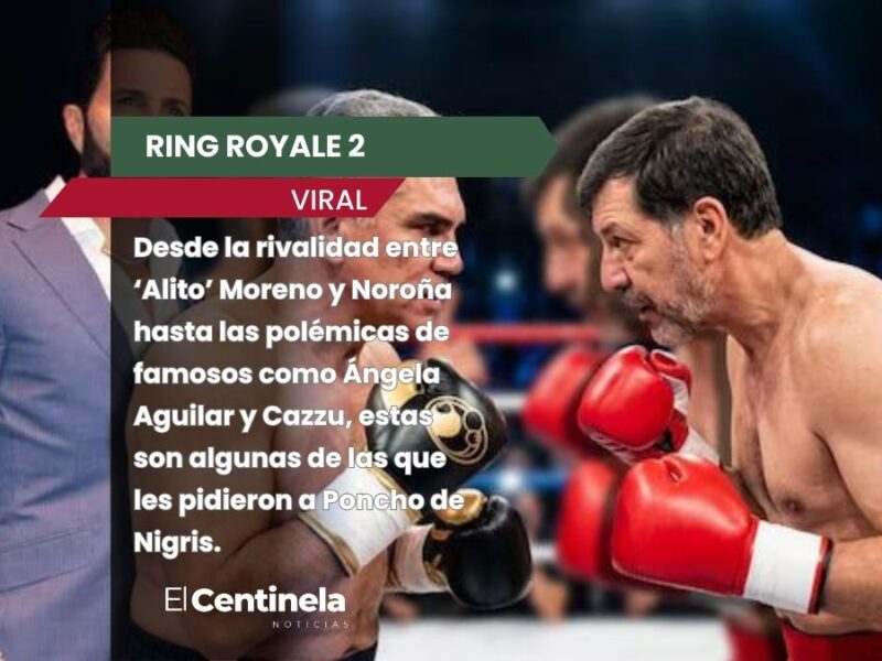 Noroña vs. ‘Alito’, hazlo posible, Poncho de Nigris: ¿Qué peleas piden los fans para Ring Royale 2?