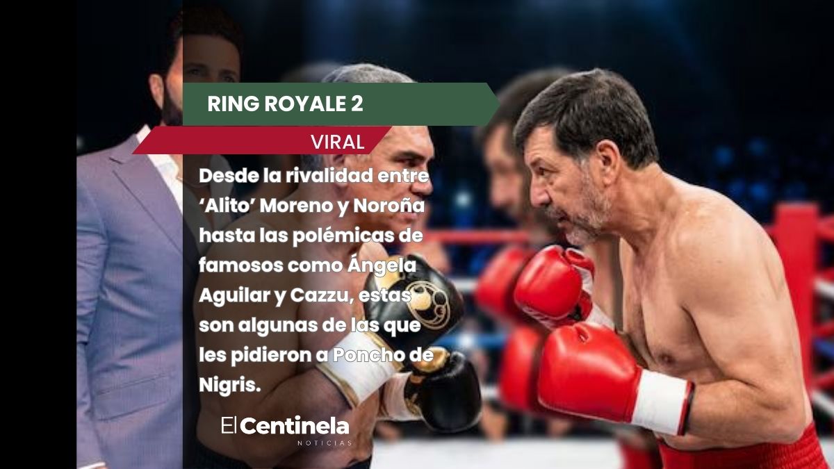 Noroña vs. ‘Alito’, hazlo posible, Poncho de Nigris: ¿Qué peleas piden los fans para Ring Royale 2?