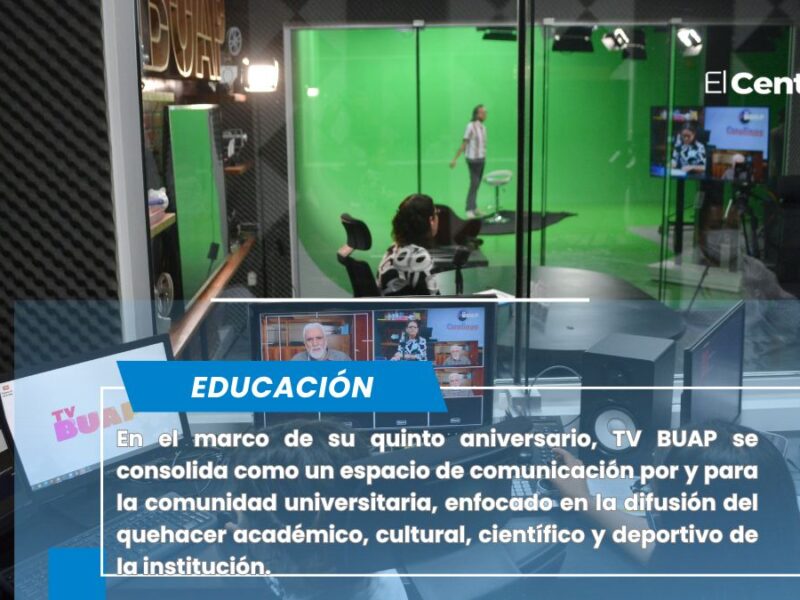 Celebra TV BUAP cinco años como medio universitario