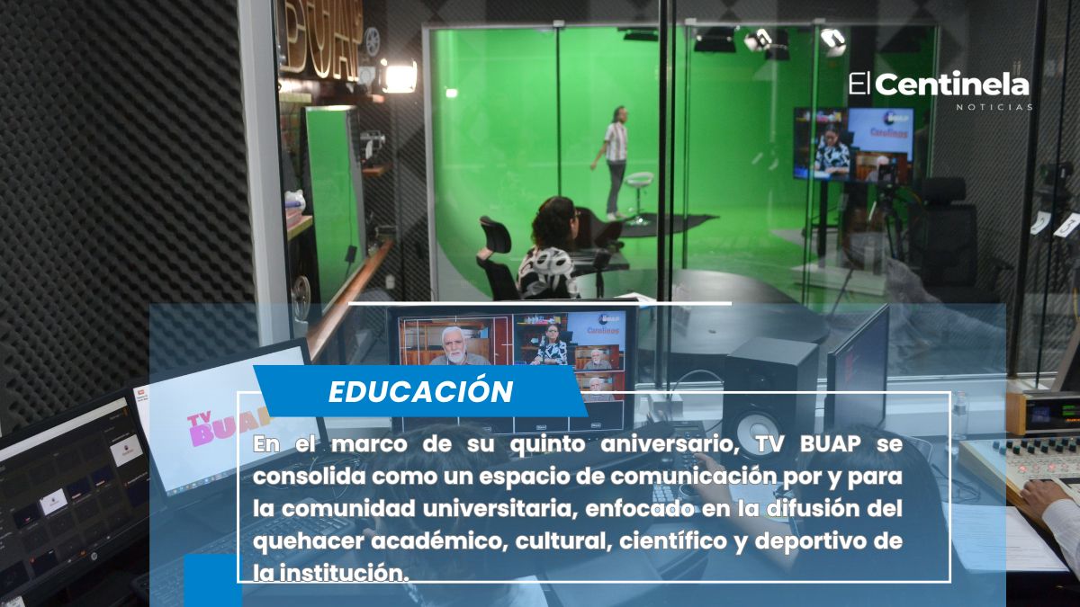 Celebra TV BUAP cinco años como medio universitario