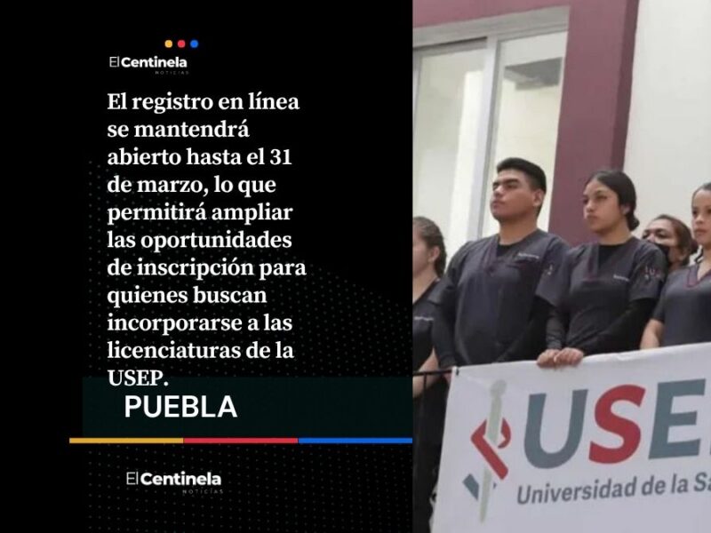 Última oportunidad: USEP amplía su periodo de admisión hasta el 31 de marzo