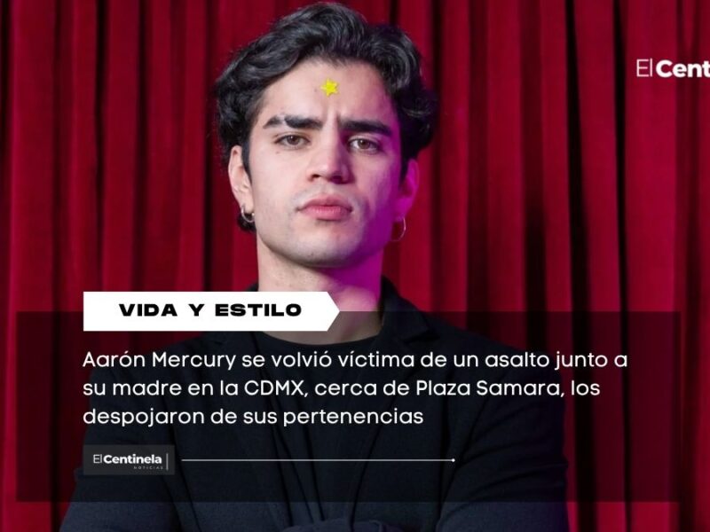 Asaltan a Aarón Mercury y a su mamá en CDMX: “Nos quitaron todo” tras robo a mano armada