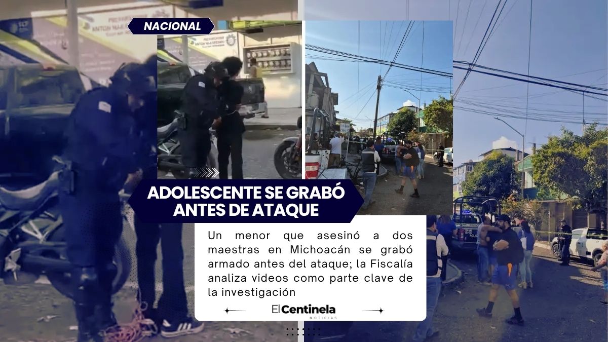 Adolescente armado con AR-15 se grabó antes de ataque en Michoacán, Fiscalía investiga videos