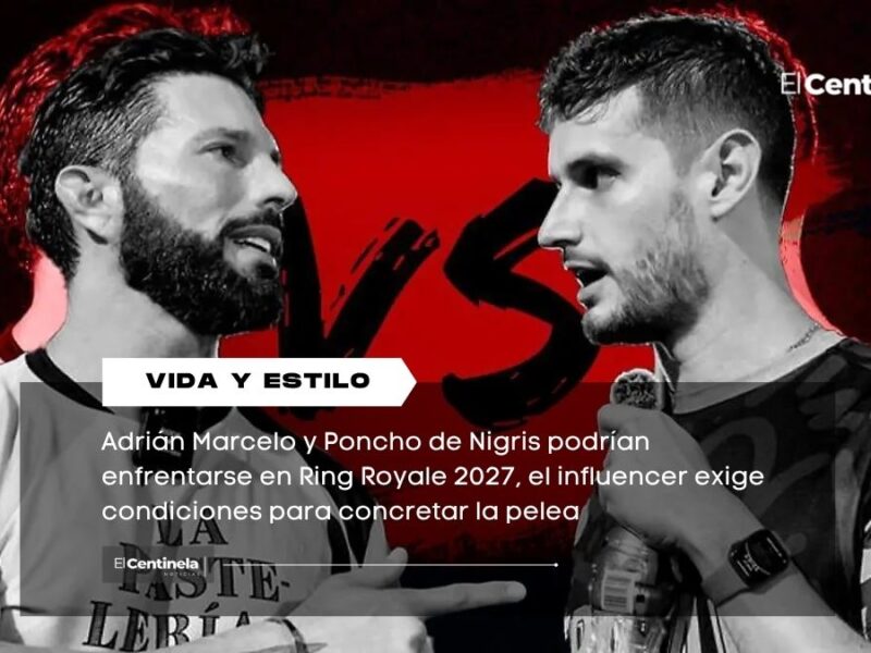 Adrián Marcelo vs Poncho de Nigris: fecha, reglas y condiciones del combate en Ring Royale