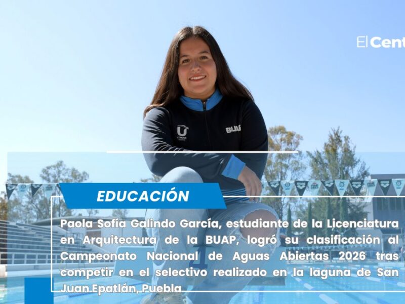 Estudiar y competir, un reto que me empodera como mujer: Sofía Galindo García