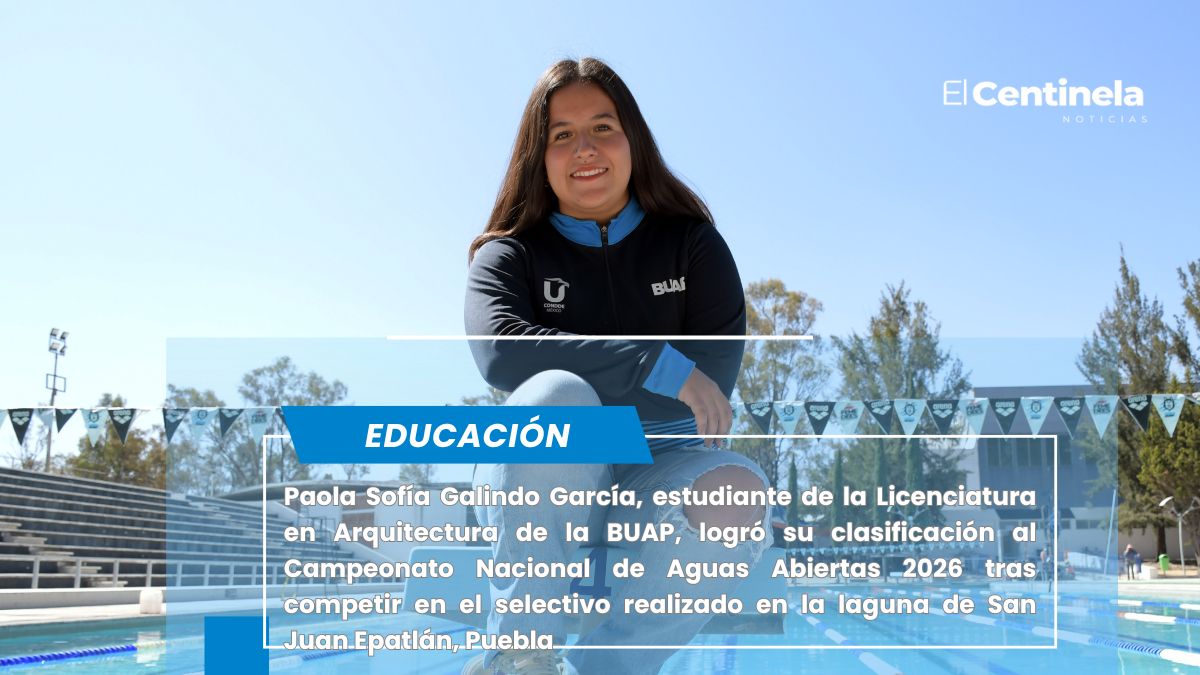 Estudiar y competir, un reto que me empodera como mujer: Sofía Galindo García