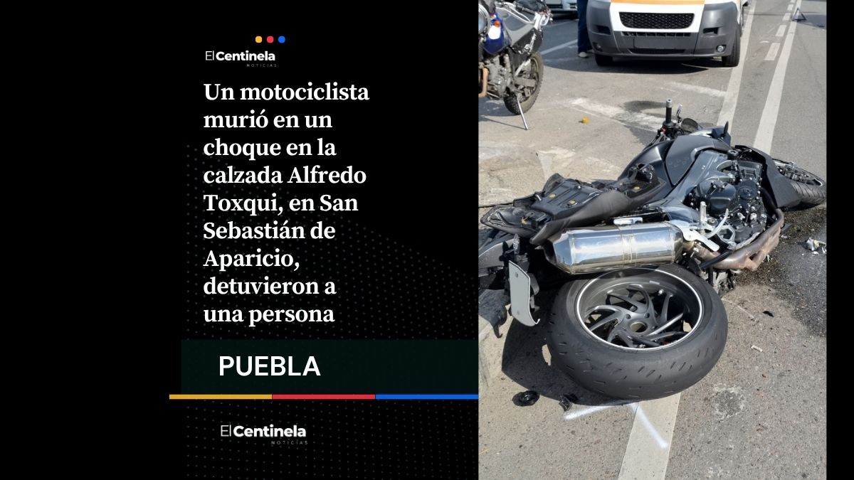 Motociclista muere en fatal choque en San Sebastián de Aparicio, hay un detenido