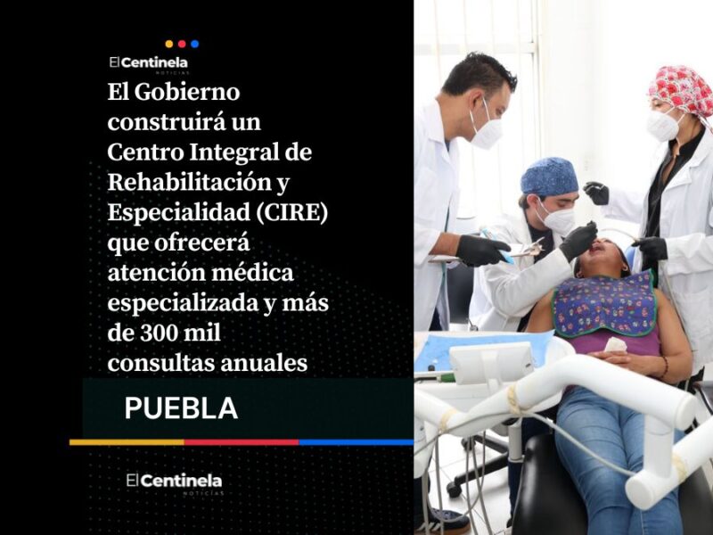 Puebla construirá nuevo CIRE que brindará más de 300 mil consultas médicas al año