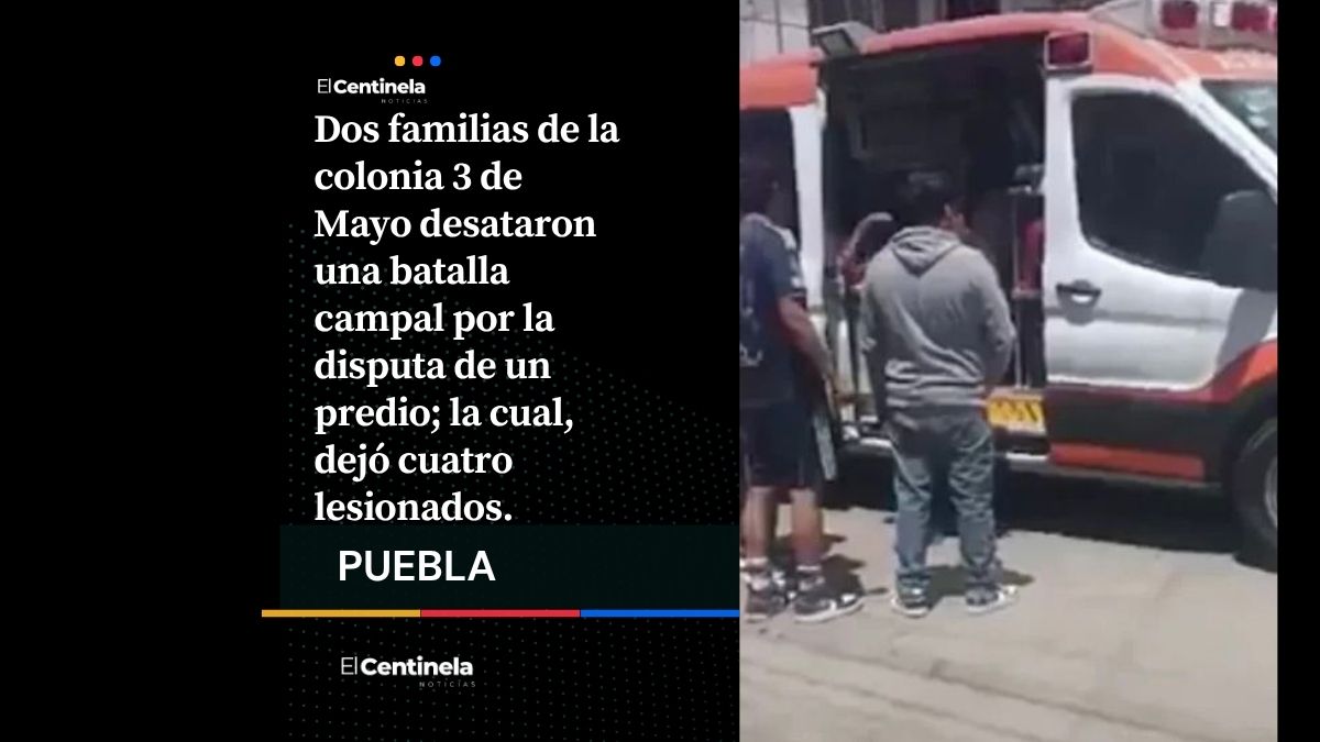 Batalla campal por terreno deja cuatro lesionados en la colonia 3 de Mayo