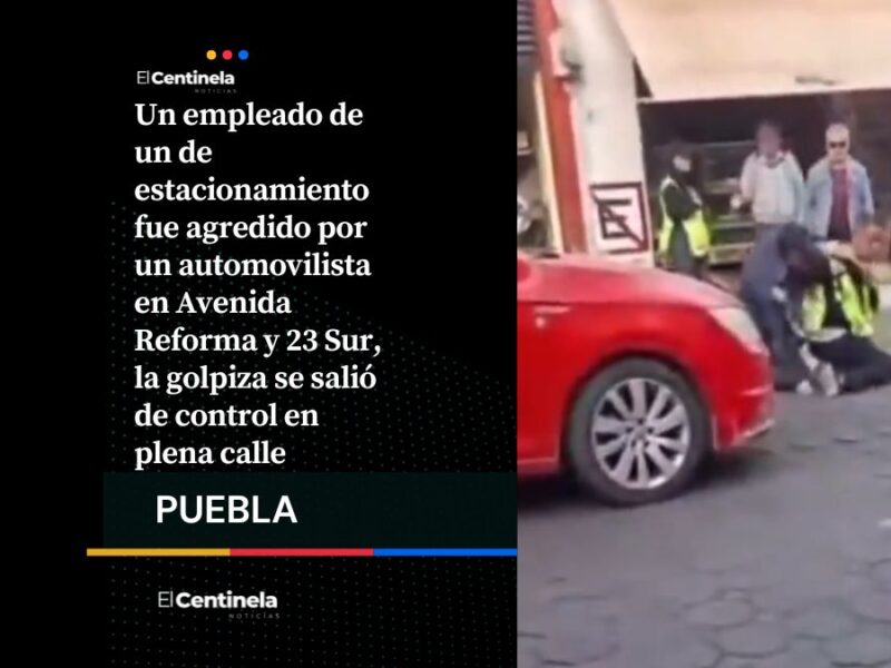 Automovilista golpea a empleado de estacionamiento en Avenida Reforma