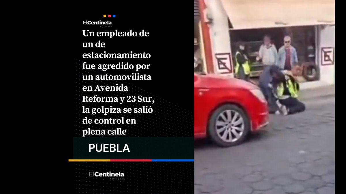 Automovilista golpea a empleado de estacionamiento en Avenida Reforma