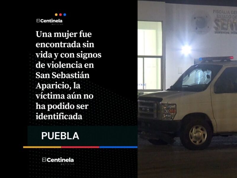 Hallan a joven con huellas de violencia en San Sebastián Aparicio, investigan feminicidio