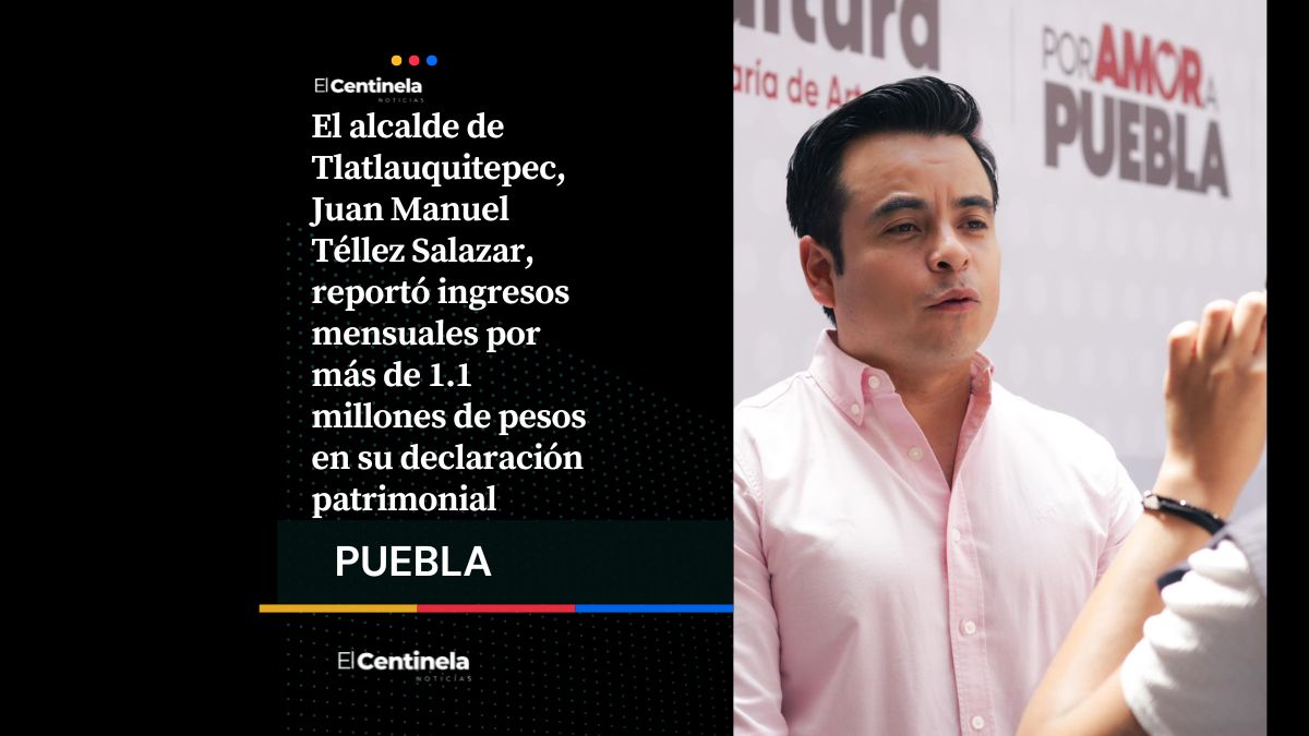 Juan Manuel Téllez, edil de Tlatlauquitepec, declara ingresos por 1.1 millones al mes y genera inconsistencias patrimoniales