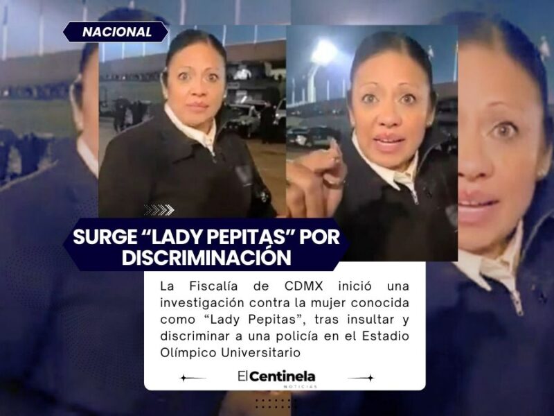 “Lady Pepitas”: investigan a mujer que discriminó a policía en el Estadio Olímpico Universitario