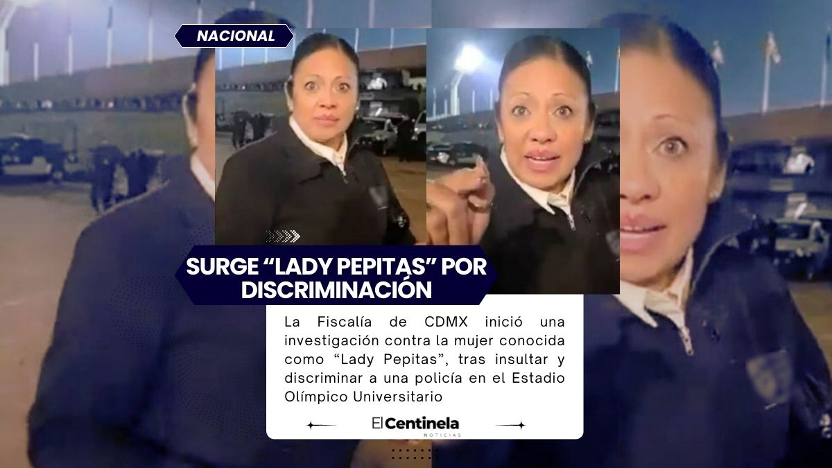 “Lady Pepitas”: investigan a mujer que discriminó a policía en el Estadio Olímpico Universitario