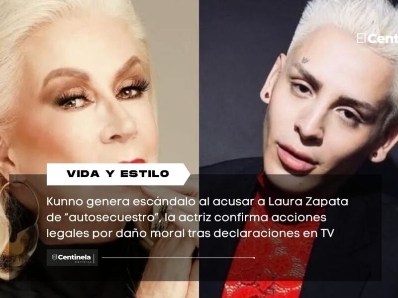 Kunno desata polémica con Laura Zapata y enfrenta demanda por difamación
