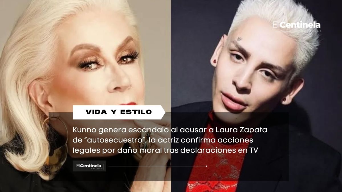 Kunno desata polémica con Laura Zapata y enfrenta demanda por difamación
