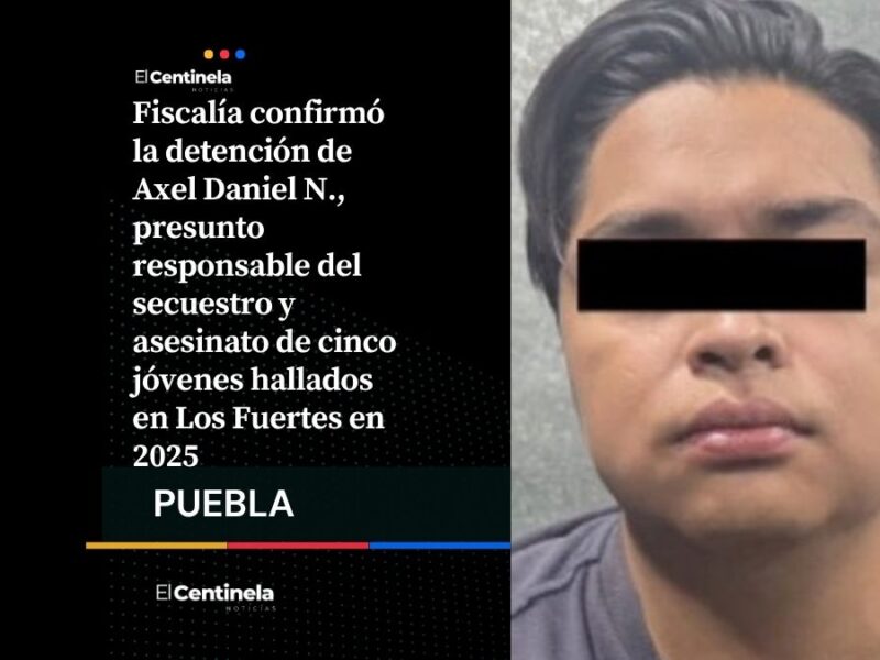 Detienen a implicado en asesinato de cinco jóvenes hallados en Los Fuertes
