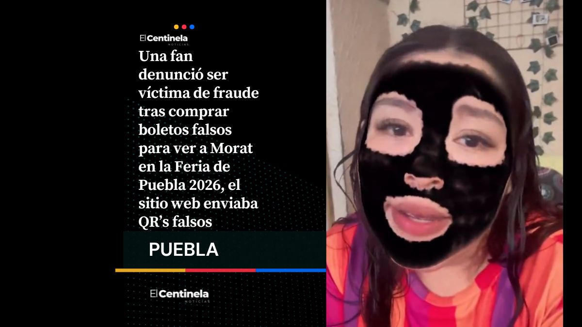 Joven pierde más de 10 mil pesos por boletos falsos de Morat para la Feria de Puebla 2026