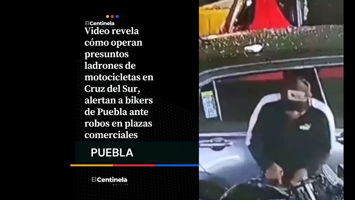 Así operan: exhiben modus operandi de ladrones de motos en Cruz del Sur