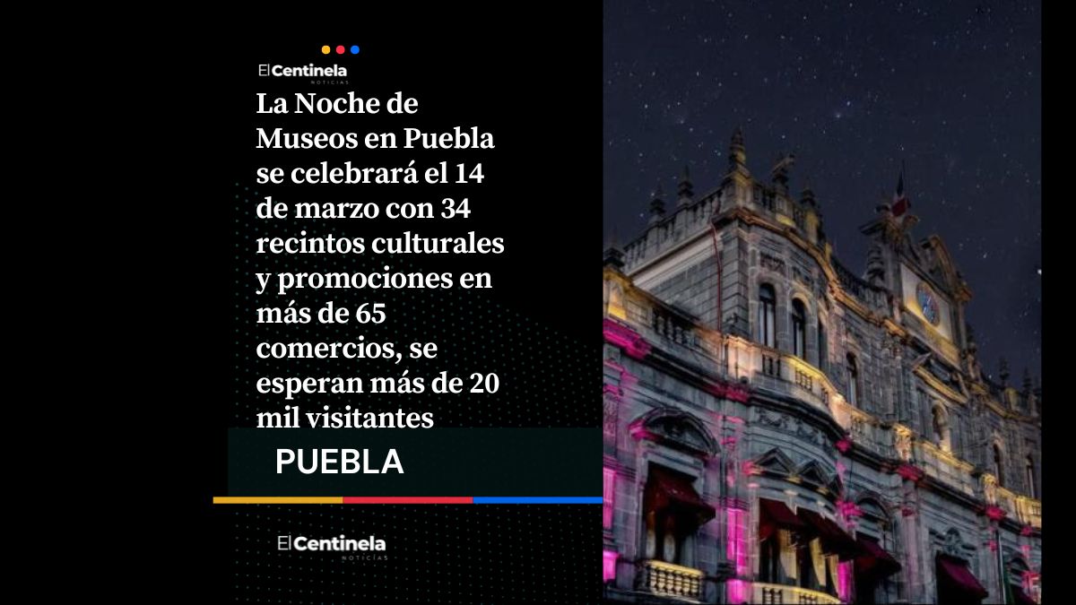 Noche de Museos regresa este 14 de marzo con 34 museos y descuentos en varias tiendas