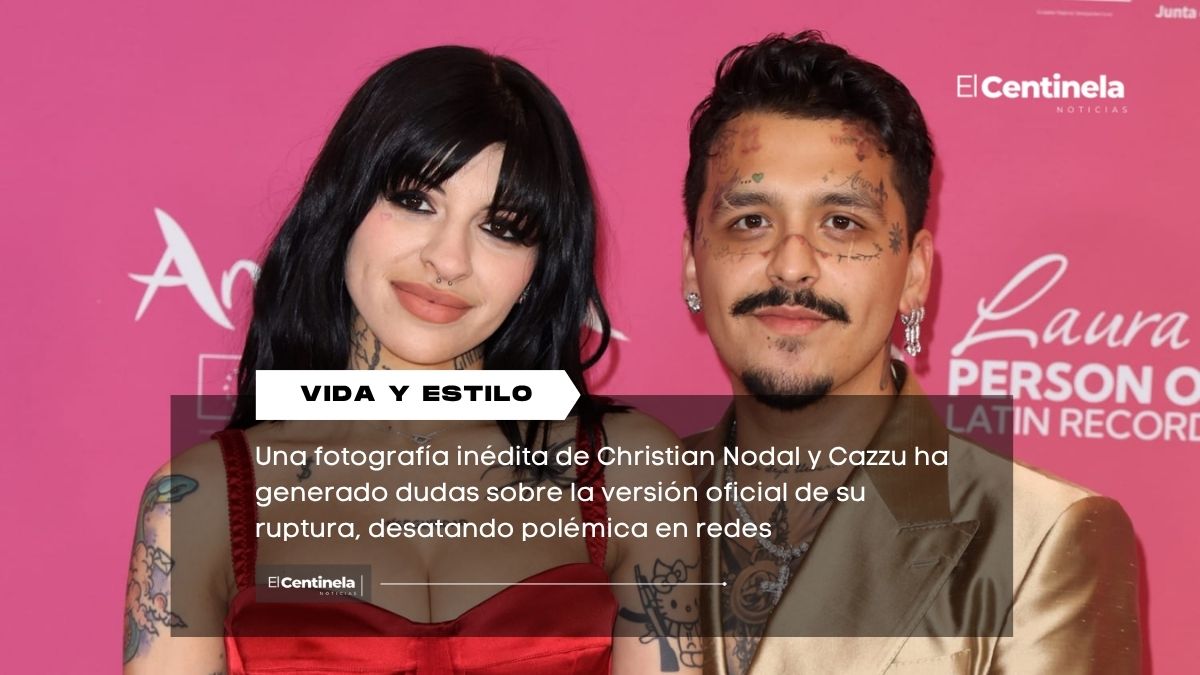 Foto inédita de Christian Nodal y Cazzu reaviva polémica sobre su ruptura amorosa