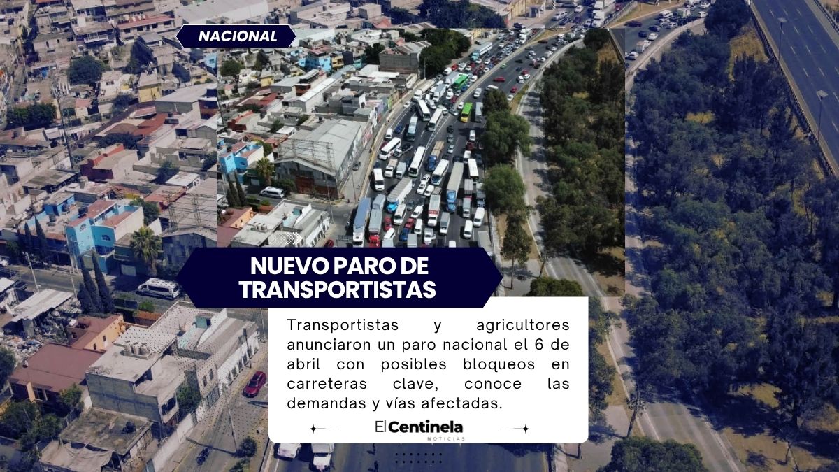 Paro nacional de transportistas y agricultores el 6 de abril: carreteras que podrían ser bloqueadas