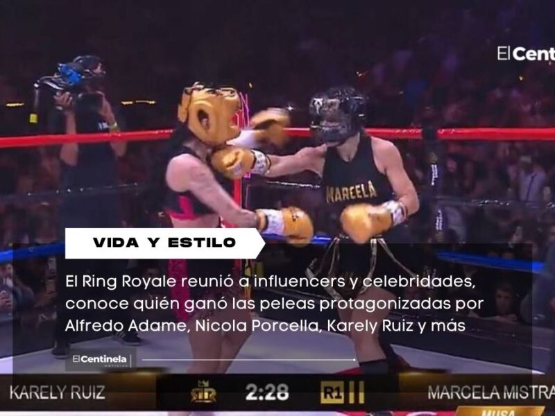 Así quedaron los resultados del Ring Royale: influencers y celebridades que ganaron las peleas