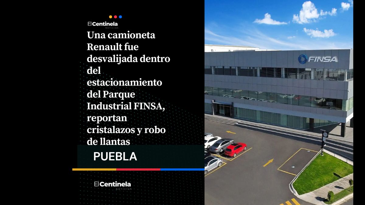 Desvalijan camioneta en el Parque Industrial FINSA, denuncian robo de autopartes