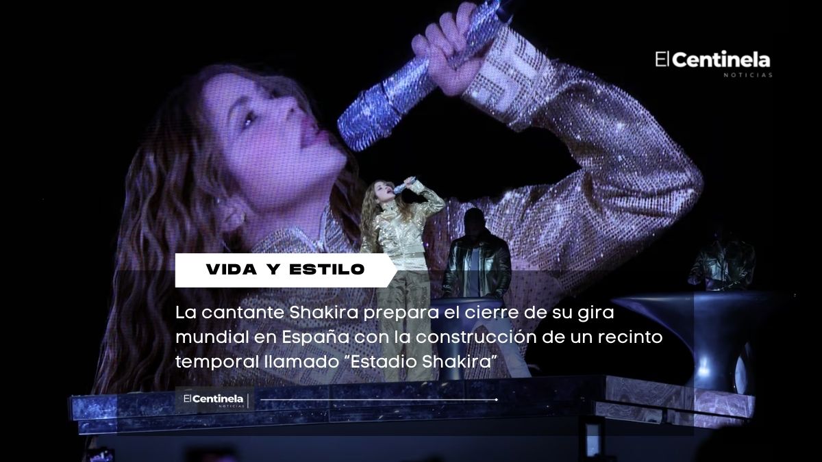 Shakira cerrará su gira en España con un “Estadio Shakira”: el país que marcó su historia