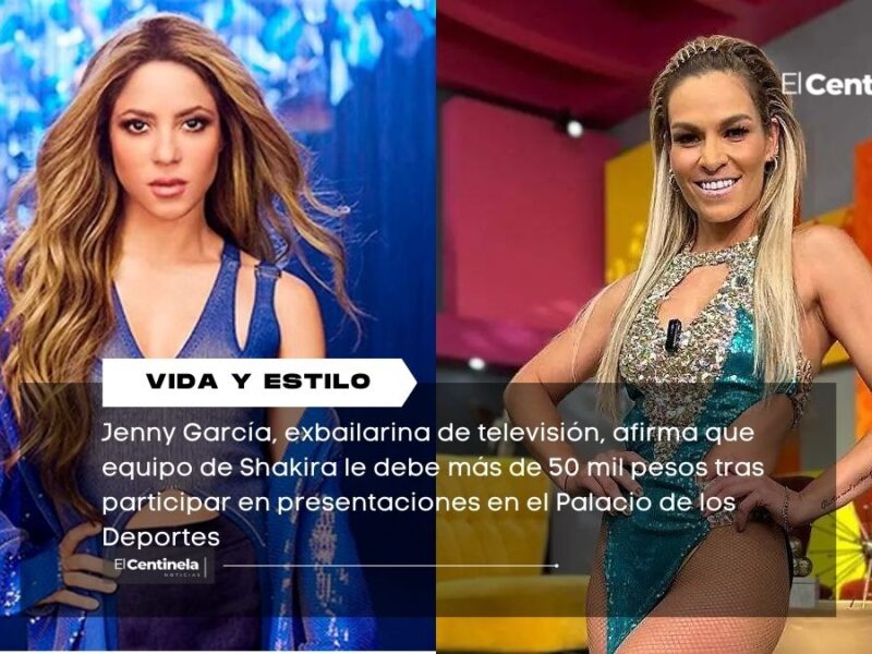 Exbailarina acusa a Shakira de adeudar más de 50 mil pesos tras conciertos en México