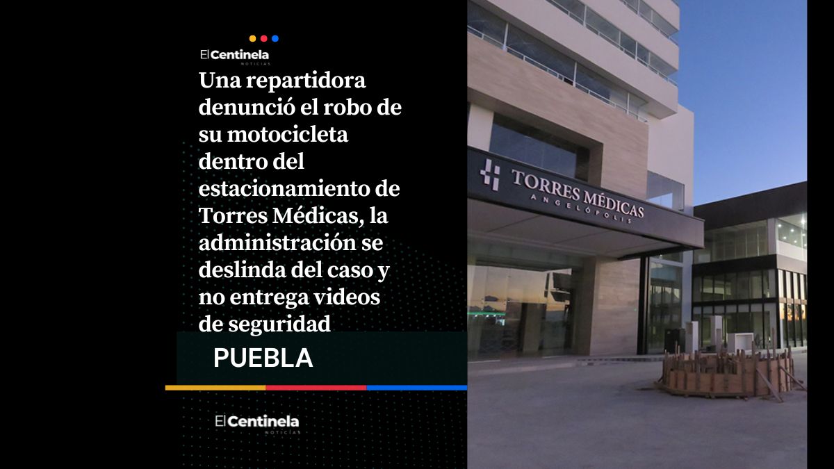Denuncian robo de motocicleta en Torres Médicas: administración no entrega videos de seguridad