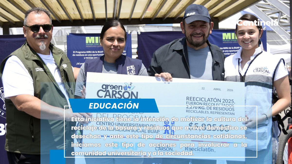 Realiza BUAP Reciclatón 2026