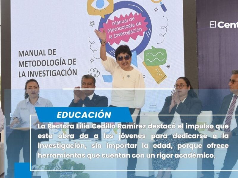 Docentes BUAP presentan el libro Metodología de la Investigación, en la sede de Acajete