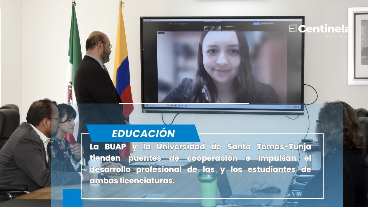 Obtienen estudiantes titulación por BUAP y Universidad de Santo Tomás-Tunja, Colombia