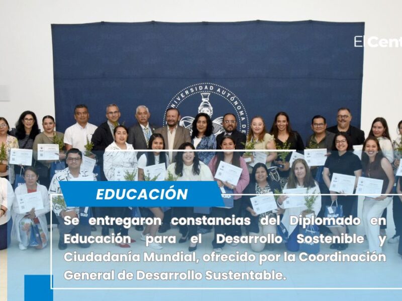 Forma BUAP agentes de cambio en desarrollo sostenible