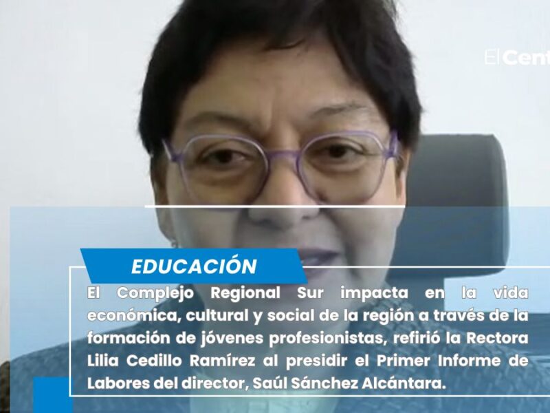 Ratifica Rectora Lilia Cedillo Ramírez su compromiso con el Complejo Regional Sur